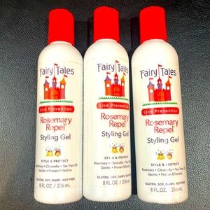 Fairy tales, lice prevention, rosemary, repel styling gel, brand new!